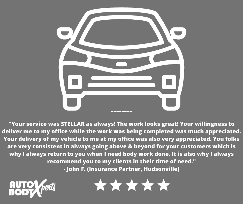 Testimonials / Reviews Auto Body Xperts